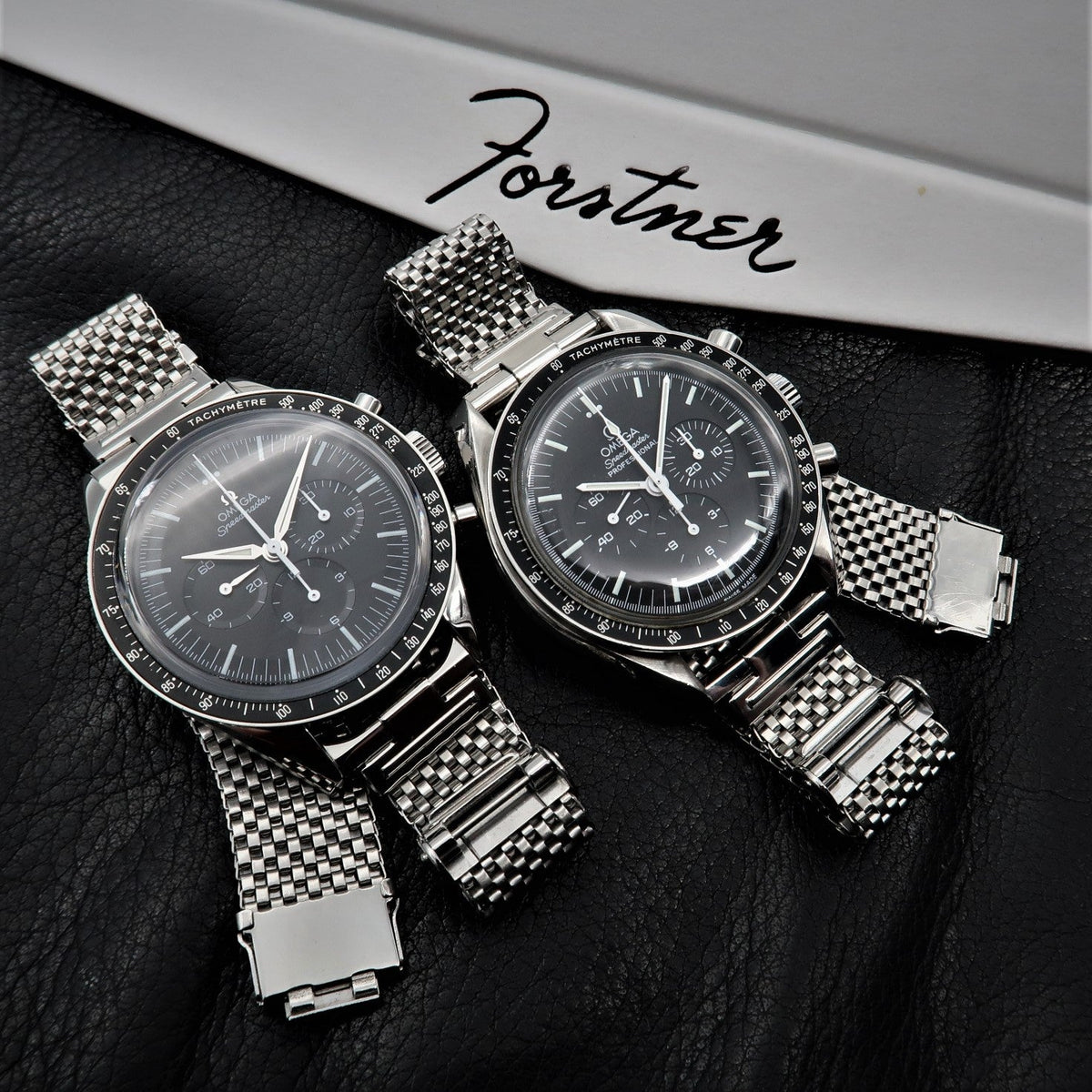 Forstner Komfit コムフィット "JB" メッシュブレスレット （ナロー/ストレートエンド）