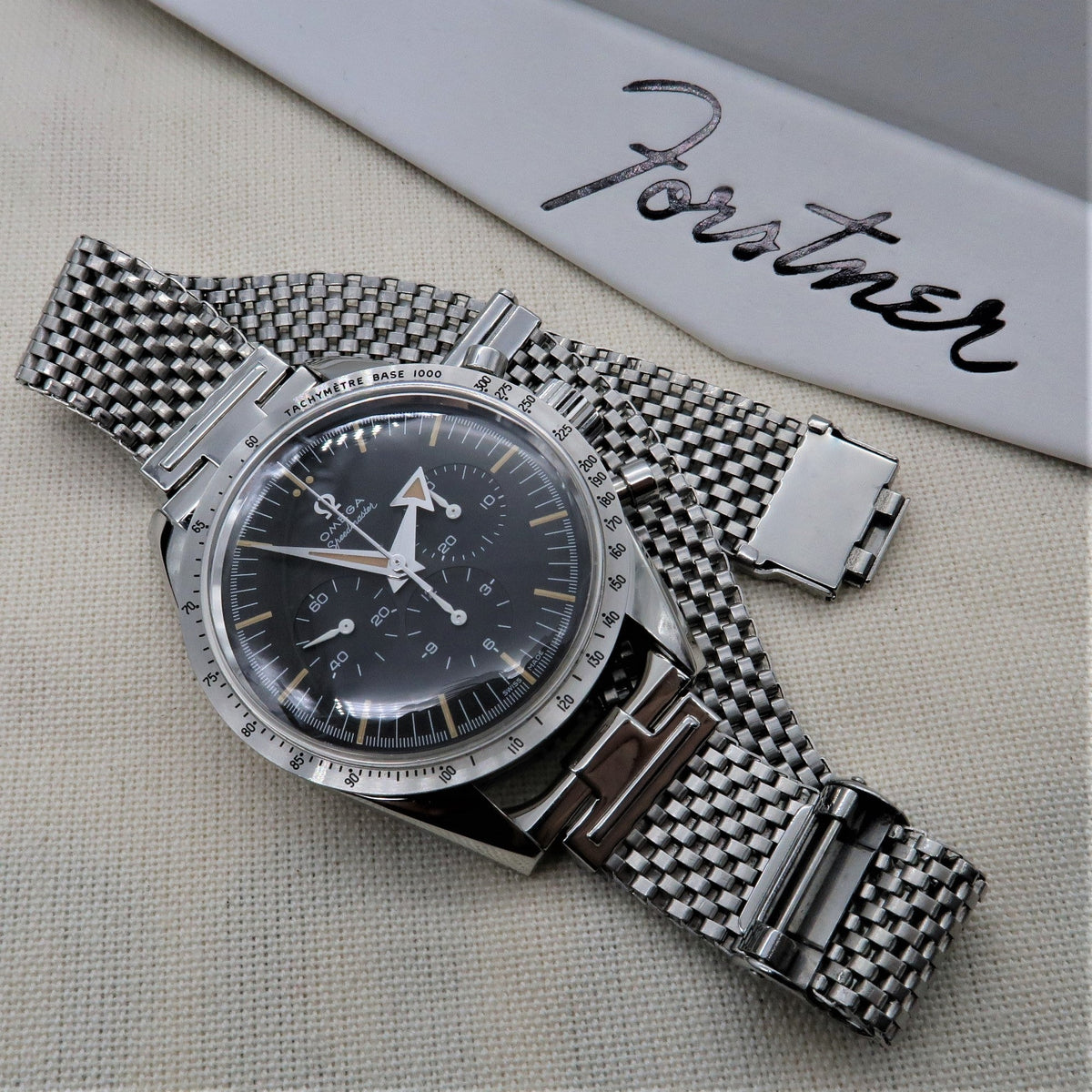 Forstner Komfit コムフィット "JB" メッシュブレスレット （ナロー/ホーンド）