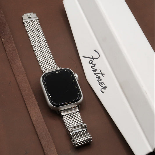 Forstner Komfit コムフィット "JB" メッシュブレスレット Apple Watch アップルウォッチ（ナロー）